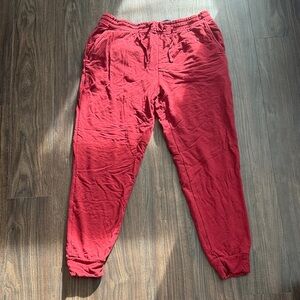 🚫SOLD🚫NWOT Men’s Stance Butter Blend Red Joggers